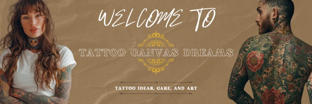 White Yellow Simple Tattoo Logo (5)