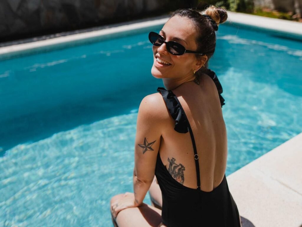 How To "waterproof" Your New Tattoo For Swimming, According To